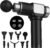 JQX Massage Gun, Deep Tissue Massager Gun for Pain Relief, Percussion Muscle Massage Gun for Athelets, Handheld Electric Back Massager with 30 Speed Levels & 9 Massage Heads