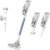 Bissell PowerClean 200W Self-Standing Cordless Vacuum w/Tangle Free Brush Roll, Removeable Battery, Wall Mount, Upholstery Tool & Bright Headlights, 4173