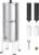 Waterdrop 1.5 Gallons Gravity-fed Water Filter System, NSF/ANSI 42&372 Standard, Stainless-Steel Travel System with 4 Filters, Metal Spigot and Stand, Reduces Up to 99% Chlorine-King Tank Series