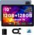 Android Tablet 10 Inch, Android 15 Tablets 2025 for Adults, Octa-Core, 12GB RAM,128GB Storage(2TB Expandable), Large Touch Screen Tablet with 10H Battery Life,WiFi & Bluetooth 5.0,Gray Blue
