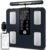 GE Smart Scale for Body Weight: 8-Electrode Digital Bathroom Scale for Weight Fat BMI Muscle Mass Full Body Composition Analyzer 27 Measurements Bluetooth Highly Accurate Weighing Machine, 400 lbs