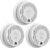 X-Sense 2-in-1 Smoke and Carbon Monoxide Detector Alarm (Not Hardwired), 10-Year Battery-Operated Dual Sensor Fire & CO Alarm, SC06, 3-Pack