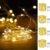 4-Pack Fairy Lights Battery Operated with Timer, Waterproof 16FT 50 LED String Lights Indoor Outdoor, Cuttable Starry Fairy Lights for Home Bedroom Classroom Dorm Wedding Christmas Decor (Warm White)